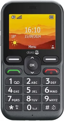 Immagine prodotto di Doro Leva L10, Bar, SIM singola, 6,1 cm (2,4"), 2 MP, 1150 mAh, nero