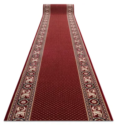 Imagen del producto de Corredor de lana NAIN Ornamento 7500 51046 burdeos / beige 100cm rojo 100x200 cm