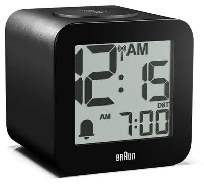 Produktbild von Braun BC 25 BP-DCF schwarz Funkwecker mit Sprachausgabe