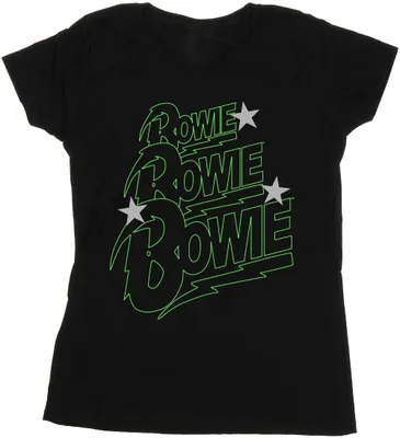 Produktbild von David Bowie - T-Shirt für Damen BI16863 (XXL) (Schwarz)