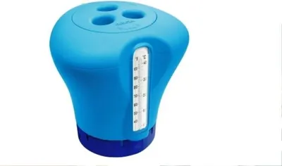 Immagine prodotto di Galleggiante per cloro MARIMEX con termometro - Colore Blu 10964007
