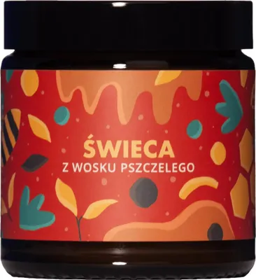 Obrázok produktu pre Sviečka z včelieho vosku 120ml