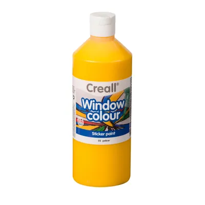Produktbild von Creall Fensterfarbe Gelb, 500 ml
