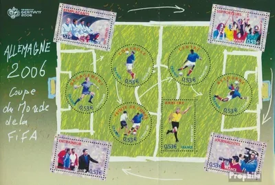 Produktbild von Briefmarken Frankreich 2006 Mi 4069-4078 Kleinbogen (kompl.Ausg.) postfrisch Fußball-WM Deutschland06