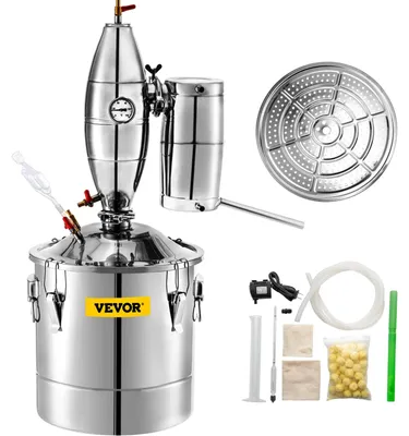 Productafbeelding van Distilleerapparaat - Alcoholstookketel - Moonshine Still - Whiskymaker - Likeurmaker - 50 Liter Inhoud
