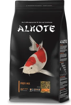 Produktbild von ALKOTE Profi Mix Koifutter | Ganzjahres Fischfutter gesunde Fische 13.5 kg Größe 3.0 mm
