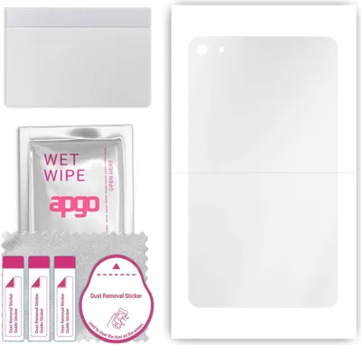 Produktbild von apgo Rückseite Schutzfolie, klar, kompatibel mit Huawei MediaPad T1 7.0 Plus, Hinten Hydrogel-Displayschutzfolie mit Positionierhilfe, kratzfest, einfache Montage