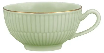 Produktbild von Seltmann Weiden Amina seladon/Goldrand Teeobertasse 0,22 l