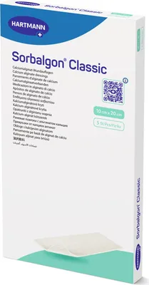 Immagine prodotto di Sorbalgon Classic 10x20 cm impacco di alginato di calcio 5 pz