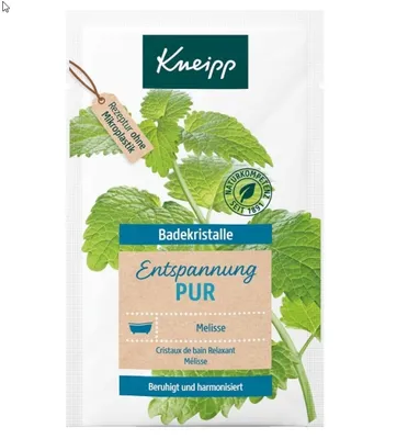 Zdjęcie produktu dla Kneipp, Sól do kąpieli, Melissa, 60g (PRODUKT Z NIEMIEC)