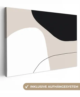 Obrázek produktu pro OneMillionCanvasses® - Plátno - Obrazy - Abstraktní - Design, Nástěnný obraz, Nástěnná dekorace Obývací pokoj, 90x60cm