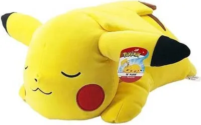 Produktbild von Pokemon: Schlafender Pikachu 18 Zoll Plüsch