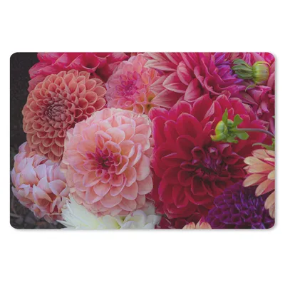 Produktbild von MuchoWow® Schreibtischunterlage Blumen - Chrysantheme - Rosa 60x40 cm - XXL Mauspad - Großes Mauspad
