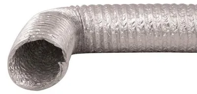 Immagine prodotto di Tubo flessibile di scarico in alluminio Nedco Aludec, diametro 127 mm, lunghezza 10 metri