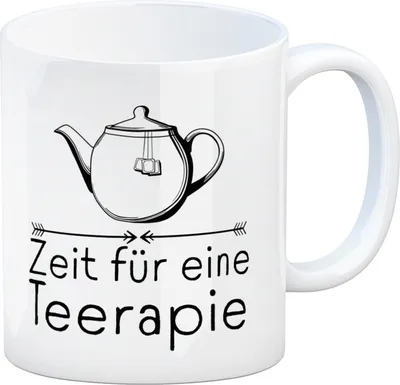 Produktbild von Zeit für eine Teerapie Kaffeebecher