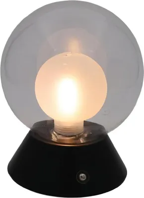 Produktbild von Luxus Europe - Tischlampe Touch Nora Schwarz - Kabellose LED-Tischlampe für den Innenbereich – USB-C wiederaufladbar