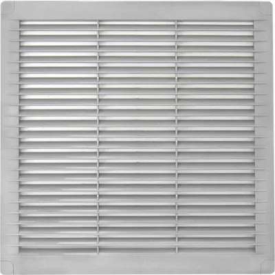 Produktbild von Lüftungsgitter EDM 87707 Grau 25 x 25 x 0,7 cm Moskitonetz