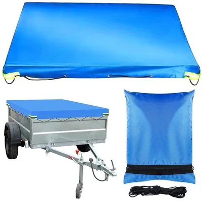 Productafbeelding van Waterdichte Trailerzeil van PVC, 209 x 115 x 10 cm