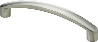 Produktbild von Hettich Möbelgriff 11x106,5x23,5 mm LA96 Zinkdruckguss Edelstahl-Optik