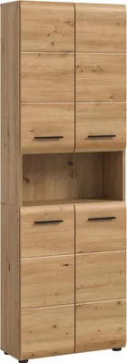 Produktbild von Hochschrank >Ice< in artisan oak - 60x185x30cm (BxHxT)
