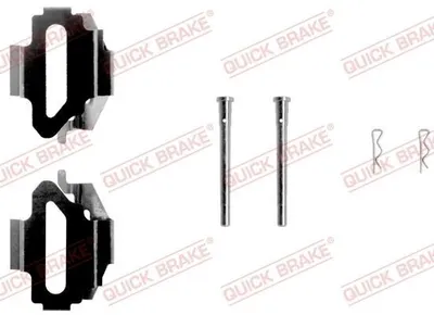 Produktbild von QUICK BRAKE 109-1168 Zubehörsatz Scheibenbremsbelag Hinten für FORD MONDEO II Kombi (BNP) MONDEO II (BAP) COUGAR (EC) MONDEO I (GBP) MONDEO I Kombi