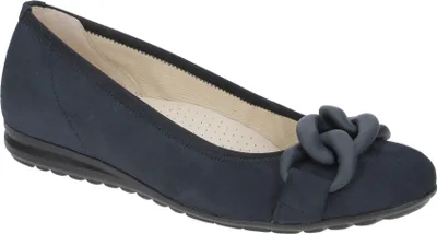 Immagine prodotto di Gabor FLORENZ ballerine - scarpe basse da donna - scarpe slip-on blu tempo libero NUOVO