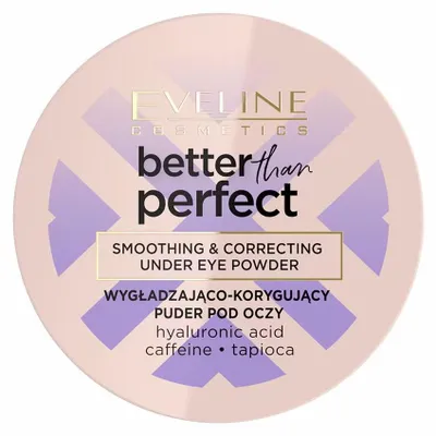 Zdjęcie produktu dla Eveline Cosmetics Better Than Perfect – puder, długotrwały efekt, błyszczące wykończenie – Karton 30 szt.