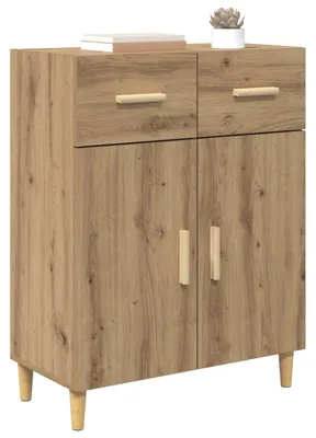Produktbild von vidaXL Sideboard Artisan-Eiche 34 x 69,5 x 89 cm Holzwerkstoff
