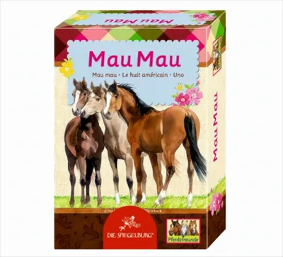 Produktbild von Coppenrath Verlag 12134 Kartenspiel Mau Mau Pferde