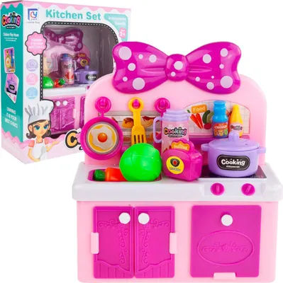 Produktbild von Kinderküche Spüle Brenner Kochset Mit Zubehör