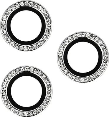Immagine prodotto di Lens Shield Vetro fotocamera compatibile con iPhone 16 Pro Silver Diamond