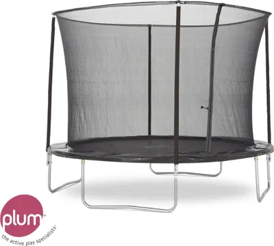Immagine prodotto di Trampolino Plum Fun con rete di sicurezza - nero - 305 cm