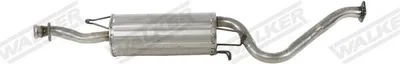 Produktbild von WALKER 22552 Endschalldämpfer für MITSUBISHI PAJERO II (V3W, V2W, V4W) Auspuff