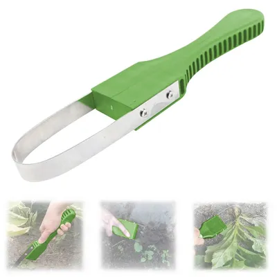 Immagine prodotto di Sarchiello estirpatore erbacce - Con manico - Acciaio inox - Per giardino e aiuole