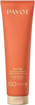 Produktbild von Payot, Solaire, Sun Protection, Sunscreen Milk, For Face & Body, SPF 50, 120 ml