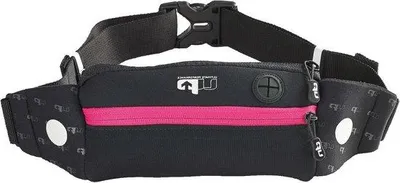 Image de Ceinture de trail et de randonnée avec support pour téléphone portable, en nylon