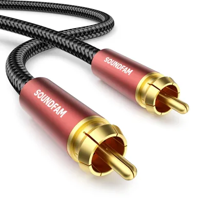 Productafbeelding van RCA-subwooferkabel - 1 meter