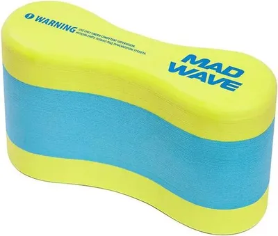 Produktbild von Madwave Training Small Junior Schwimmbrett Gelb Gelb One Size