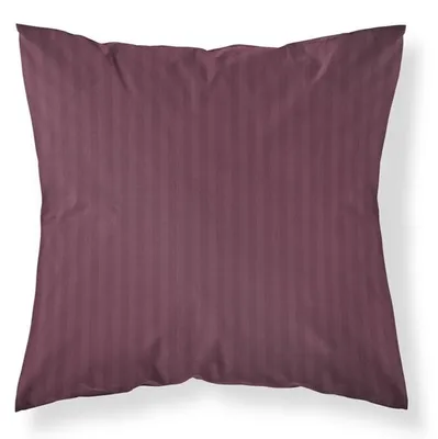 Produktbild von Kissenbezug, Schlafkissenbezug, Damast, 100% Baumwolle, Streifen 40x40 Antikrosa