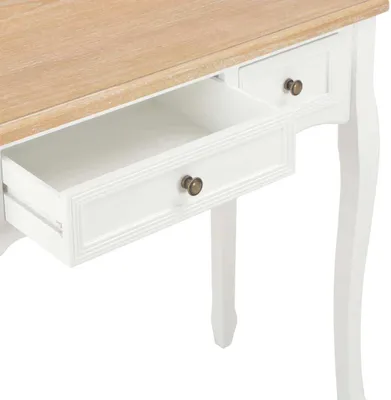 Produktbild von Schminktisch mit 3 Schubladen, weiß, ideal für Schlafzimmer und als Möbelstück