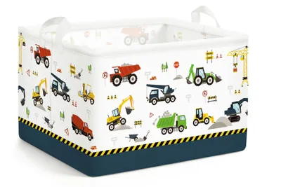 Produktbild von Wasserdichte Wäschekorb für Kleidung und Spielzeug