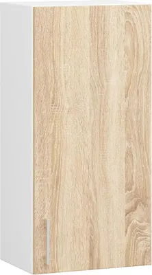 Produktbild von Akord Küchenhängeschrank Lima Weiß/Sonoma-Eiche 40X31X72 Cm