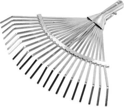 Produktbild von Laubrechen Gartenrechen Gartenharke Rechen Harke einstellbar1151 Blech