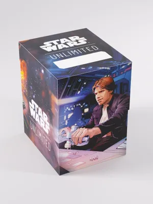 Obrázek produktu pro Krabička na karty Gamegenic - Star Wars: Unlimited Soft Crate Han Solo Millenium Falcon