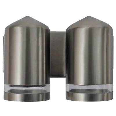 Immagine prodotto di vidaXL Applique LED in acciaio inox a forma di cono irradiato verso il basso