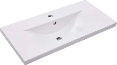 Obrázek produktu pro vidaXL Vestavné umyvadlo 81x39,5x18,5 cm keramické bílé
