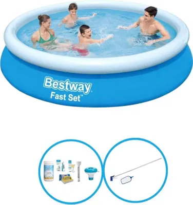 Zdjęcie produktu dla Zestaw basenowy Bestway Fast Set 366x76 cm - Zestaw basenowy