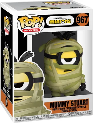 Produktbild von Minions - Mummy Stuart 967 - Funko Pop! - Vinyl Figur