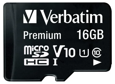Obrázek produktu pro Verbatim Premium Micro Sdhc Karte 16Gb