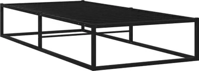 Obrázek produktu pro vidaXL Postelový rošt černý kov 90x200 cm